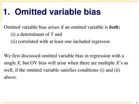 the omitted results|Omitted Variable Bias: Definition & Examples .